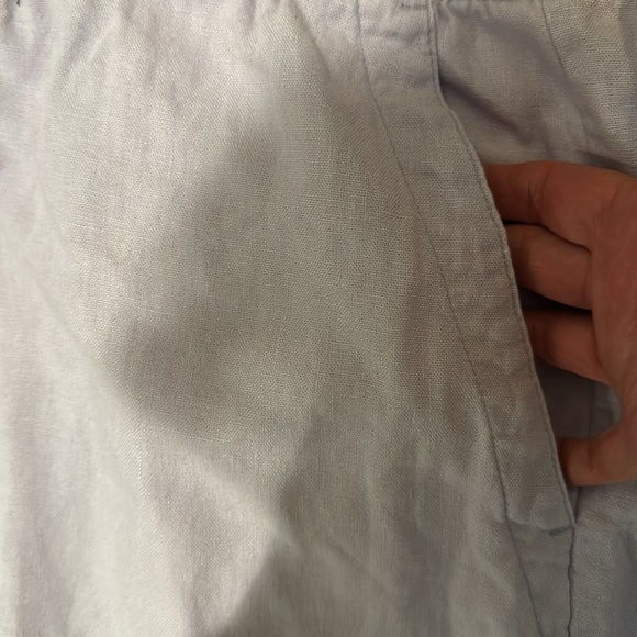 Old Navy high rise wide leg linen blend pants in Dusky Lavender - Picture 8 of 10